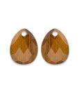 Tiger Eye Afterglow oorbel edelstenen