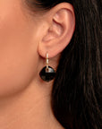Onyx Cushion Cut oorbel edelstenen