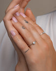 creeer je eigen ringen stack met zilveren ringen of gouden ringen