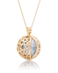 Galaxy - gepolijst, 20mm pendant - Sparkling Jewels