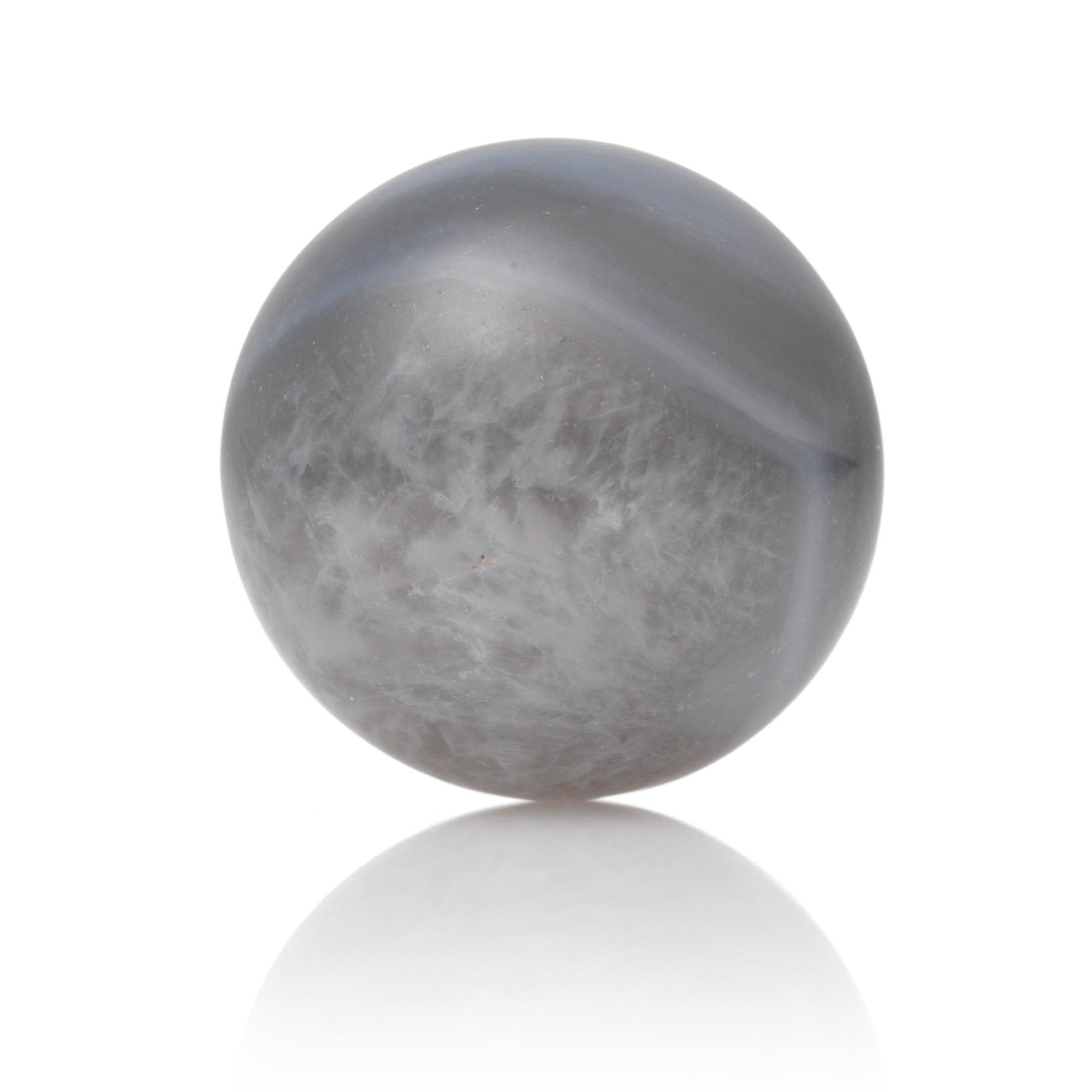 Grey Agate - 20mm gepolijst