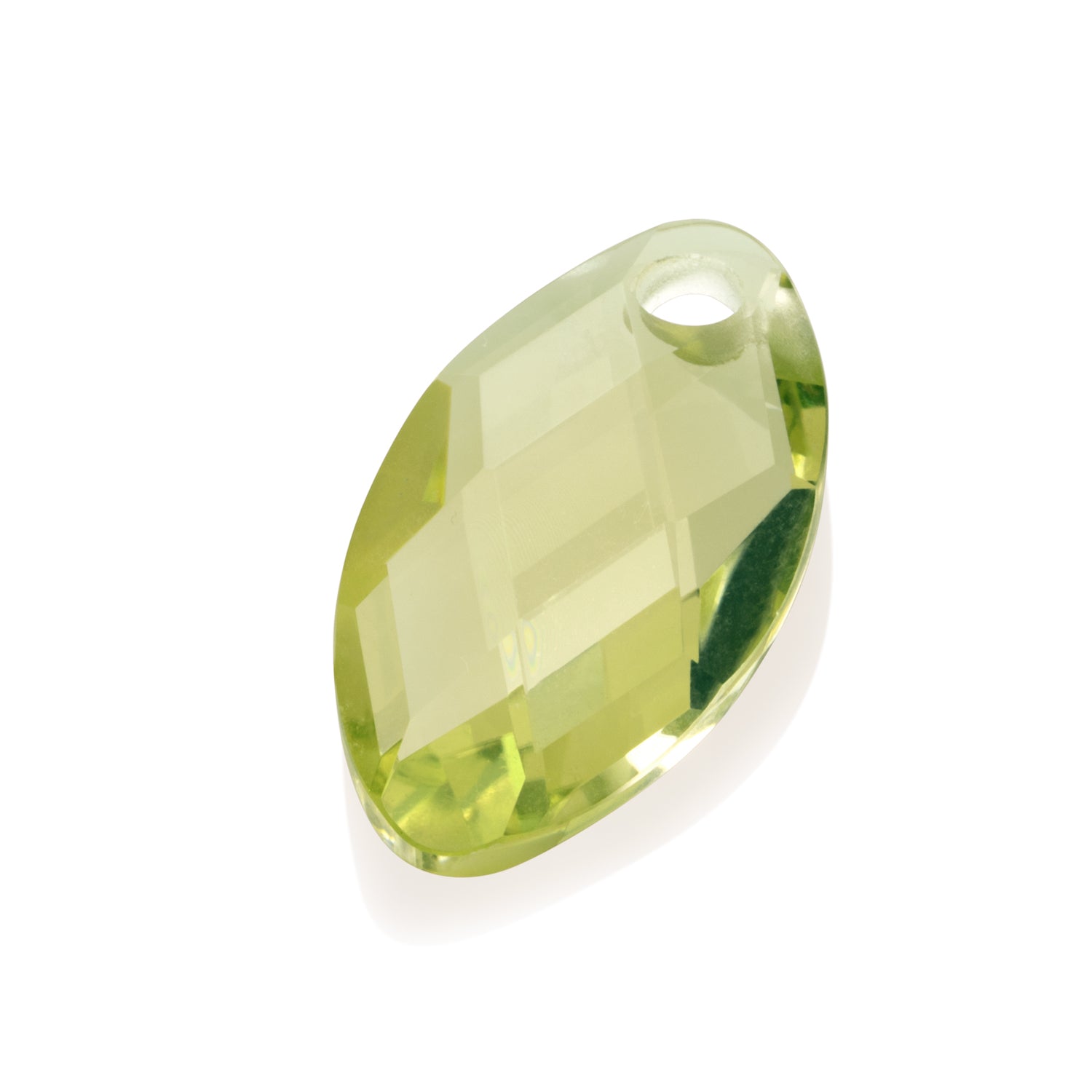 Lemon quartz edelsteen ketting hanger van Sparkling
