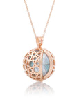 Galaxy - gepolijst, 20mm pendant - Sparkling Jewels