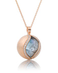 The Core - Crystal Ice Mat, 20mm pendant - Sparkling Jewels