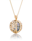 Galaxy - Crystal gepolijst, 20mm pendant - Sparkling Jewels