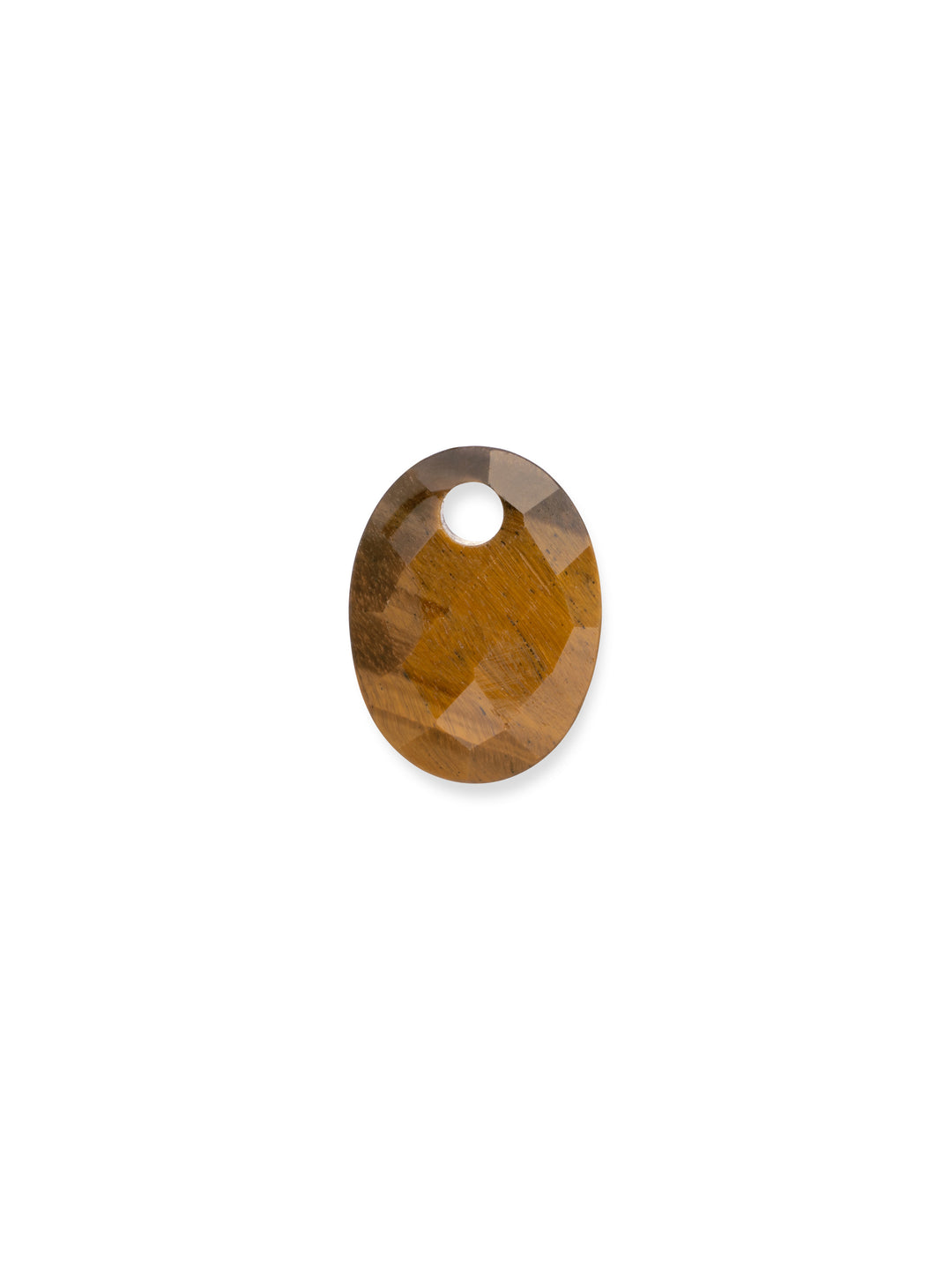 Tiger Eye Medium Oval ketting edelsteen