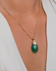 edelsteen sieraden met groene onyx van Sparkling Jewels
