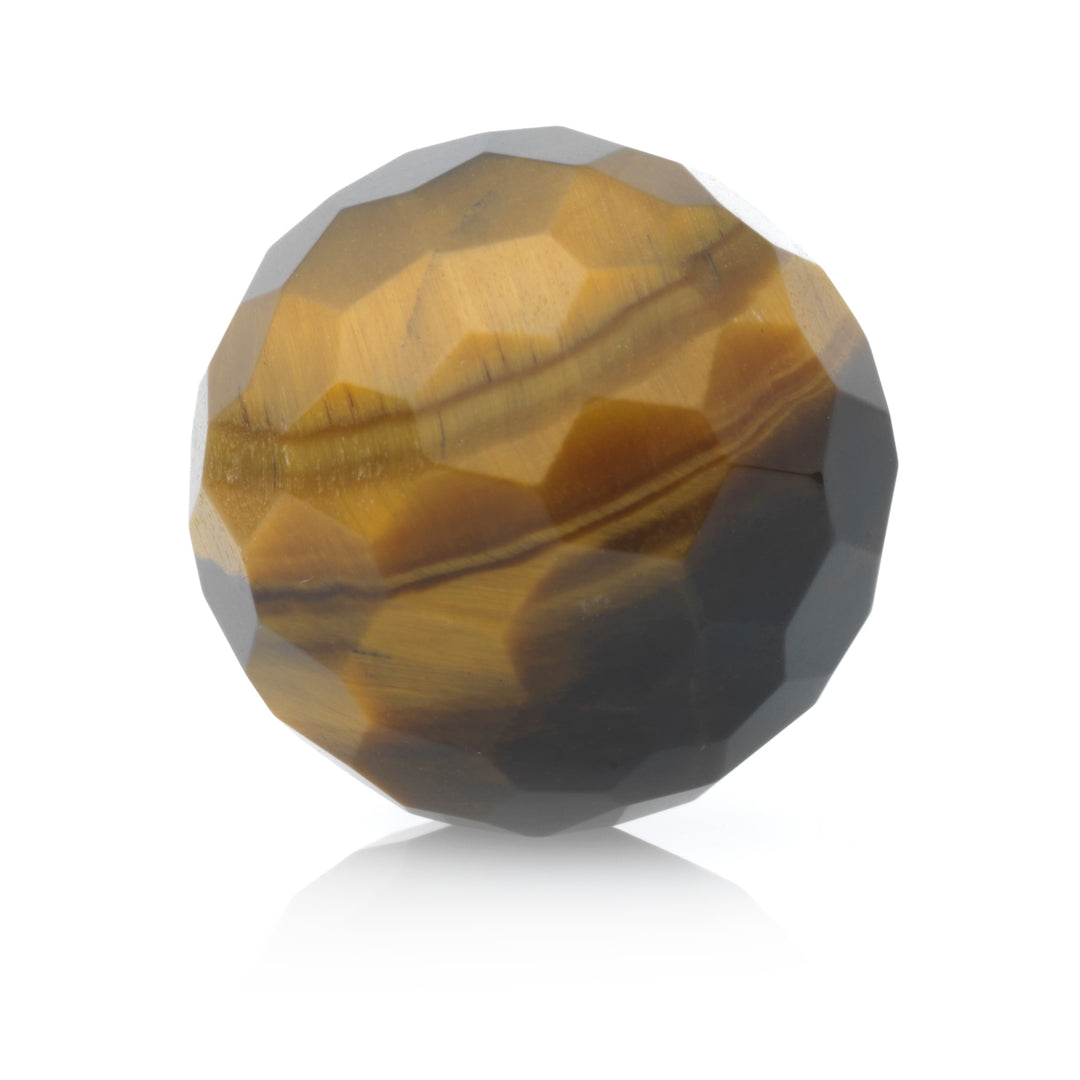 Tiger Eye - 20mm gefacetteerd - Sparkling Jewels