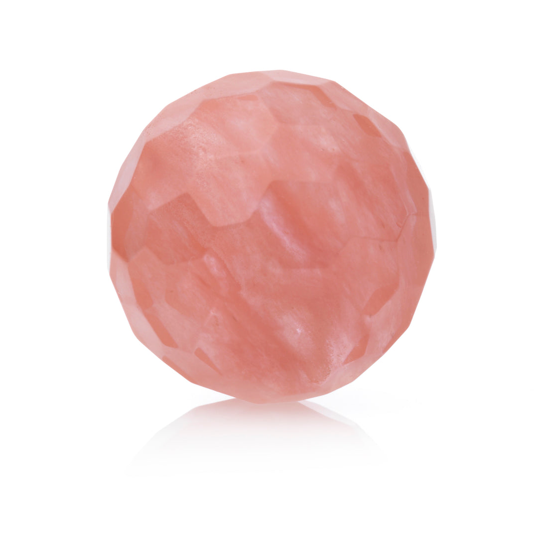 Cherry Quartz - 20mm gefacetteerd - Sparkling Jewels