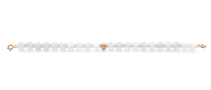 Mountain Crystal Orbit Bracelet with Clasps - 6MM - Sparkling Jewels