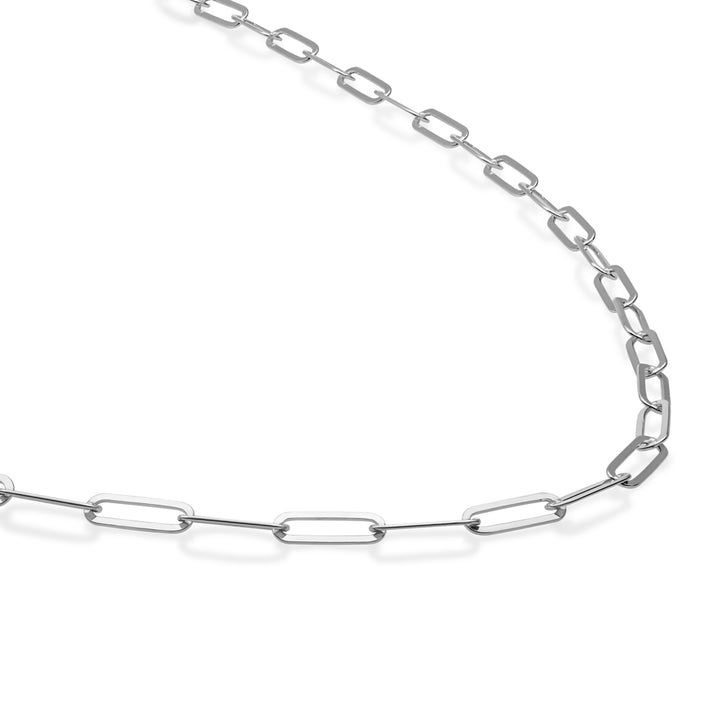 Long Link Halskette | Silber